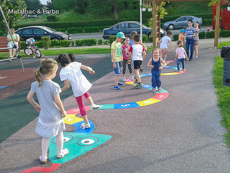 playground markings games; playground games for kids; outdoor play; math games; school yard games; educational games; asphalt games; interactive games; road markings signs; road traffic signs; preformed thermoplastic playground markings