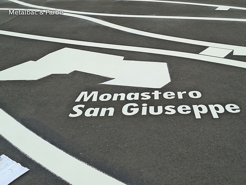 road marking signs; road traffic signs; road safety; street signs; parking lot striping paint; pedestrian crossings; preformed thermoplastic road marking; road marking paint; playground markings games; bicycle track; company logos